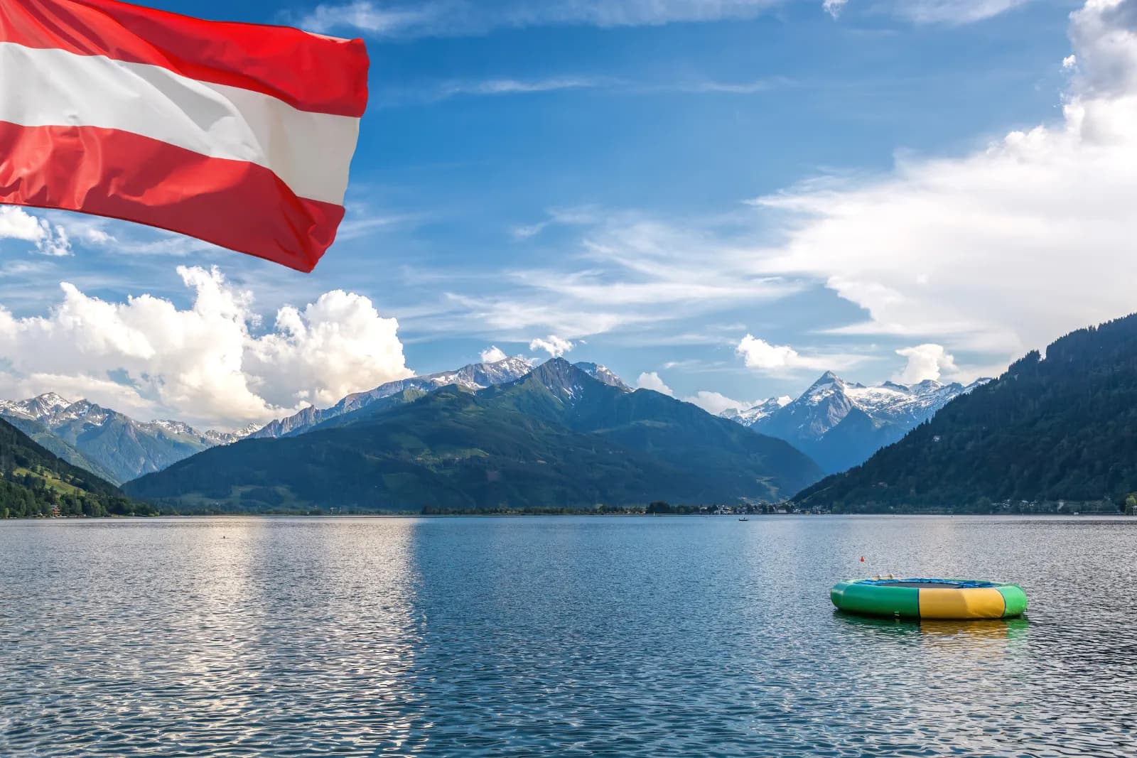 Lake Zell — Turquoise in the Hohe Tauern